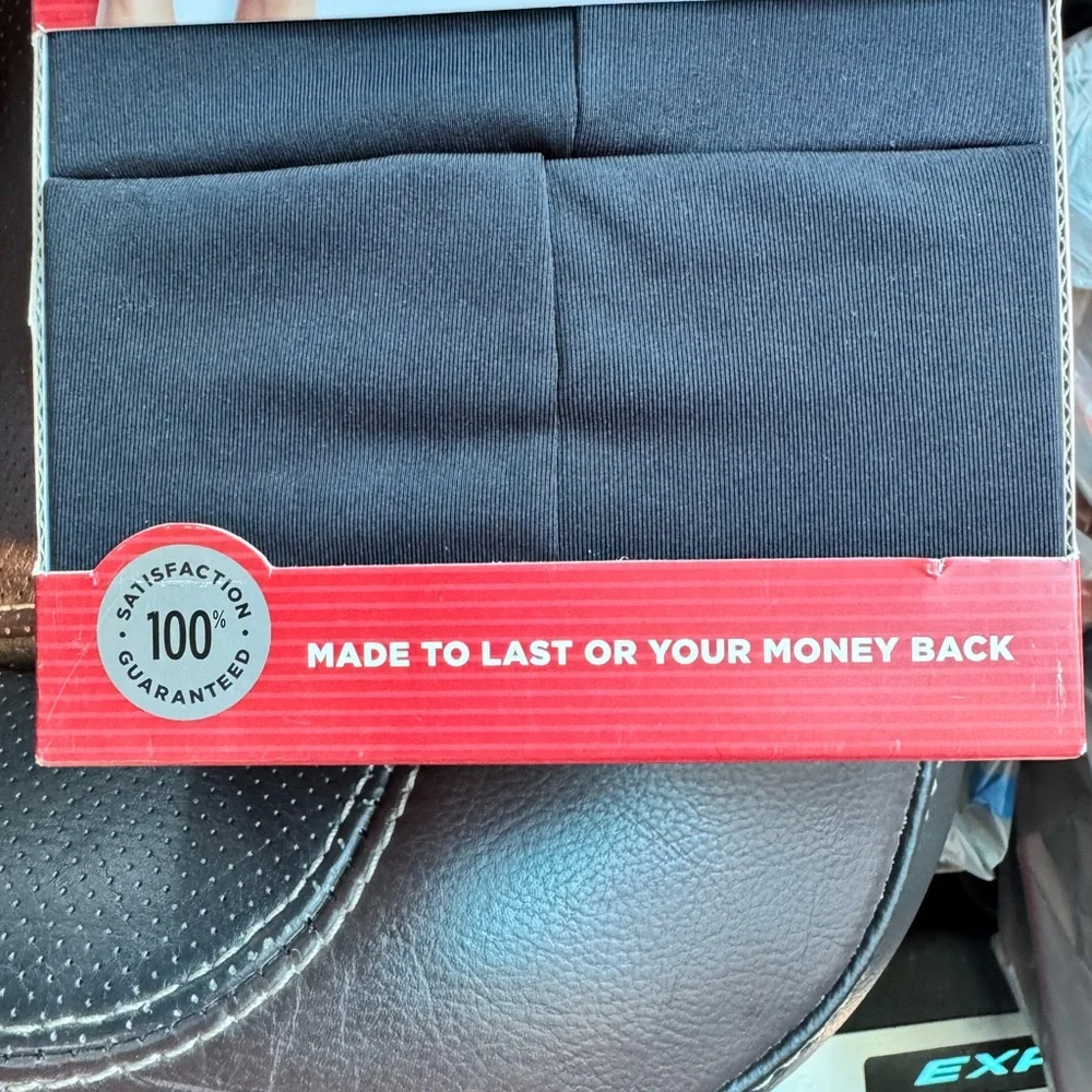 Jockey Essentials 3 pack Black Microfiber Stretch Boxer Brief‎ Sz S NEW!